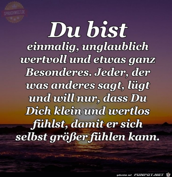 Du bist