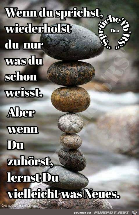 Wenn du sprichst Wenn du sprichst