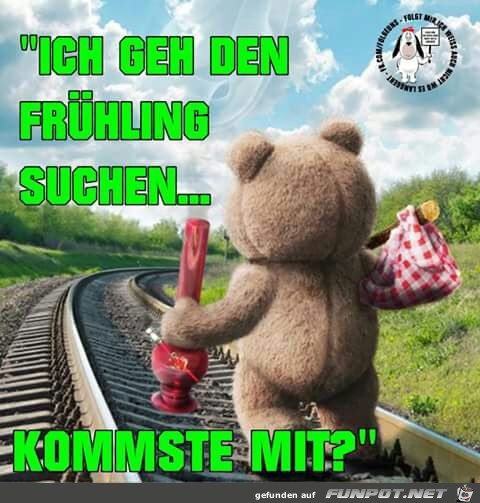 Ich geh den Frhling suchen.........