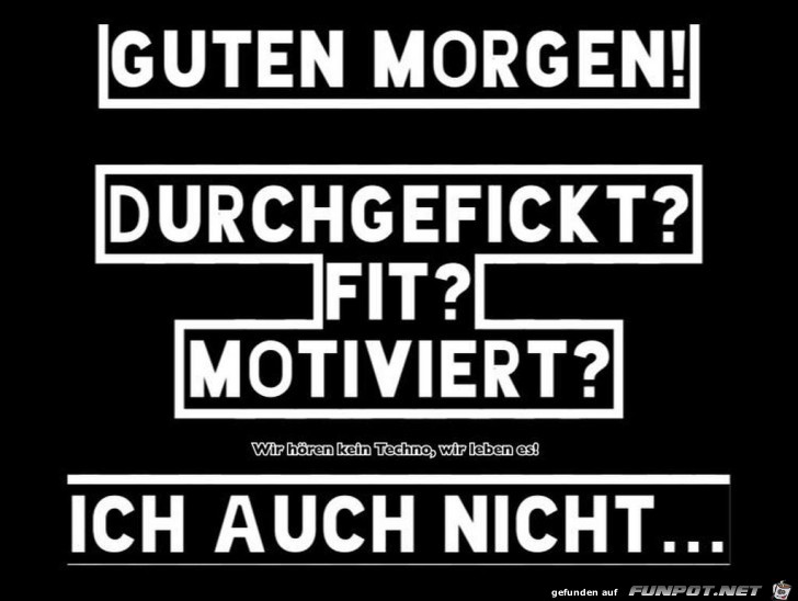 Guten morgen Guten morgen