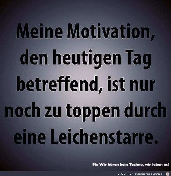 Meine Motivation