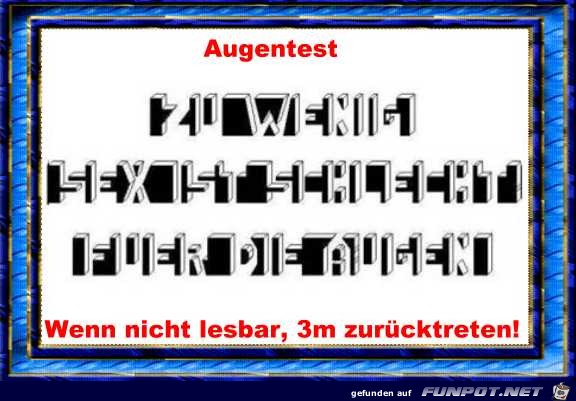 Augentest Augentest