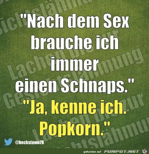 Nach dem Sex