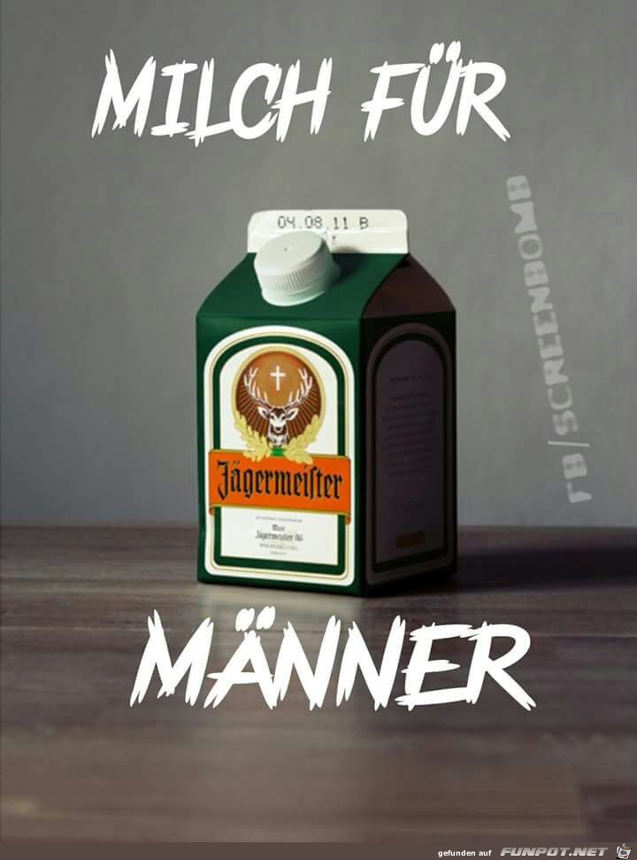 Milch für Männer Milch für Männer