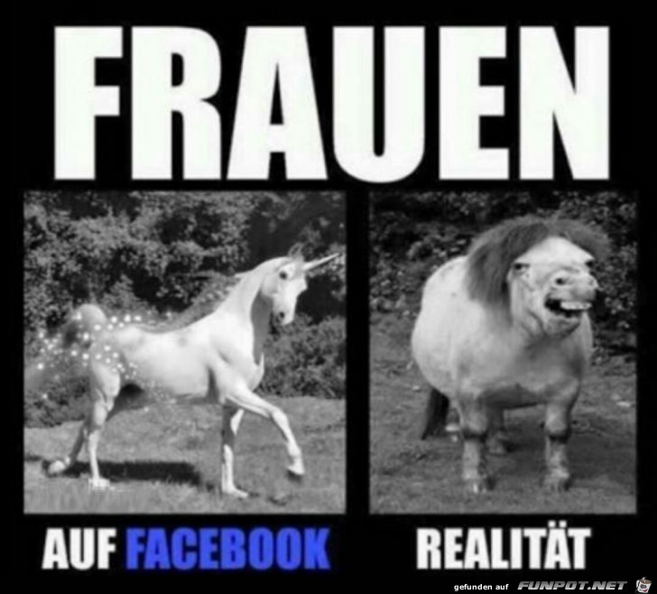 Frauen - Facebook vs Realitt