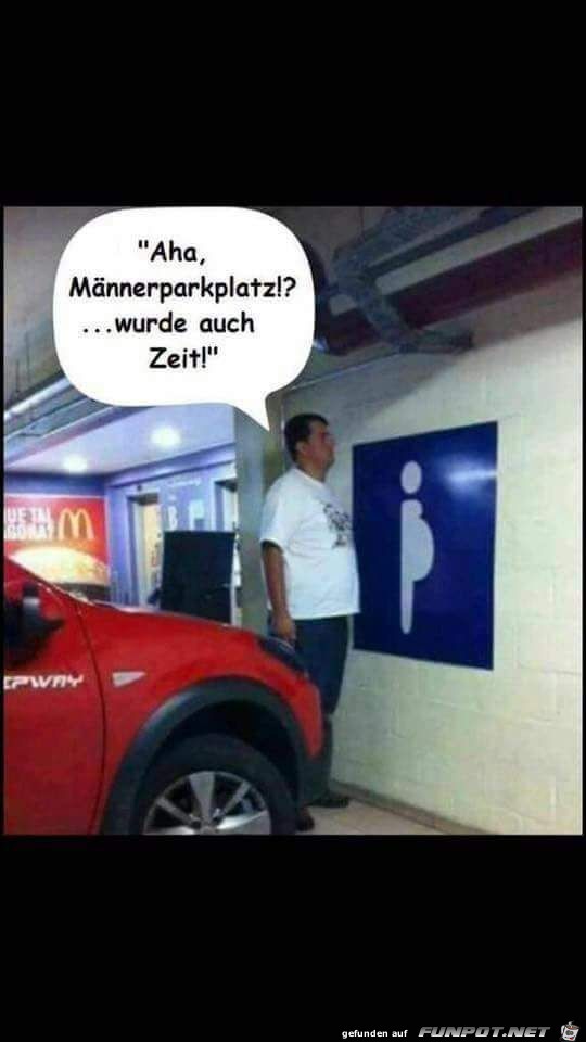 Männerparkplatz Männerparkplatz