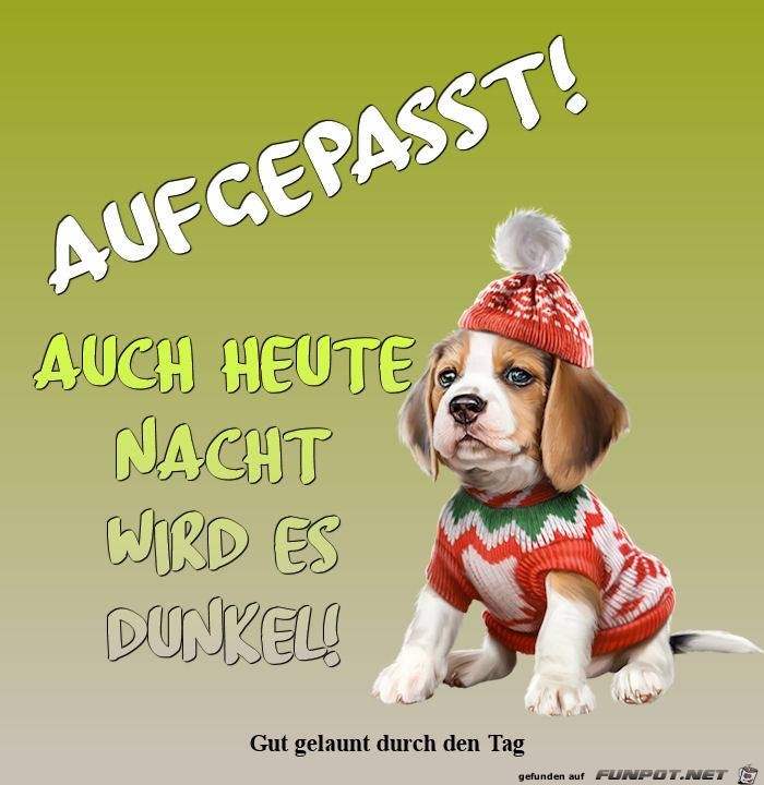 Aufgepasst Aufgepasst