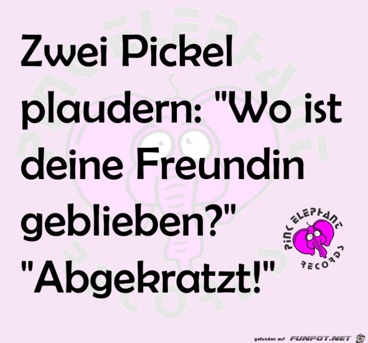 Zwei Pickel