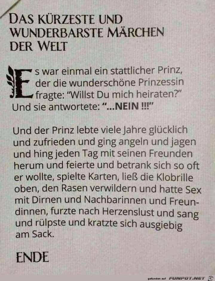 Das kürzeste... Das kürzeste...