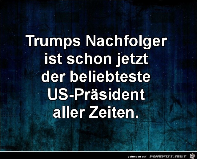 Trumps Nachfolger