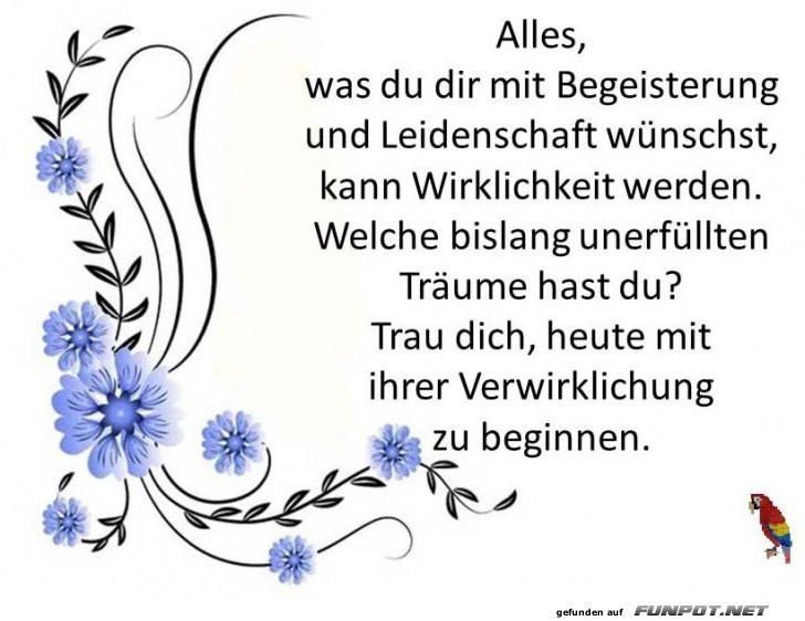 Alles was du mit Begeisterung Alles was du mit Begeisterung