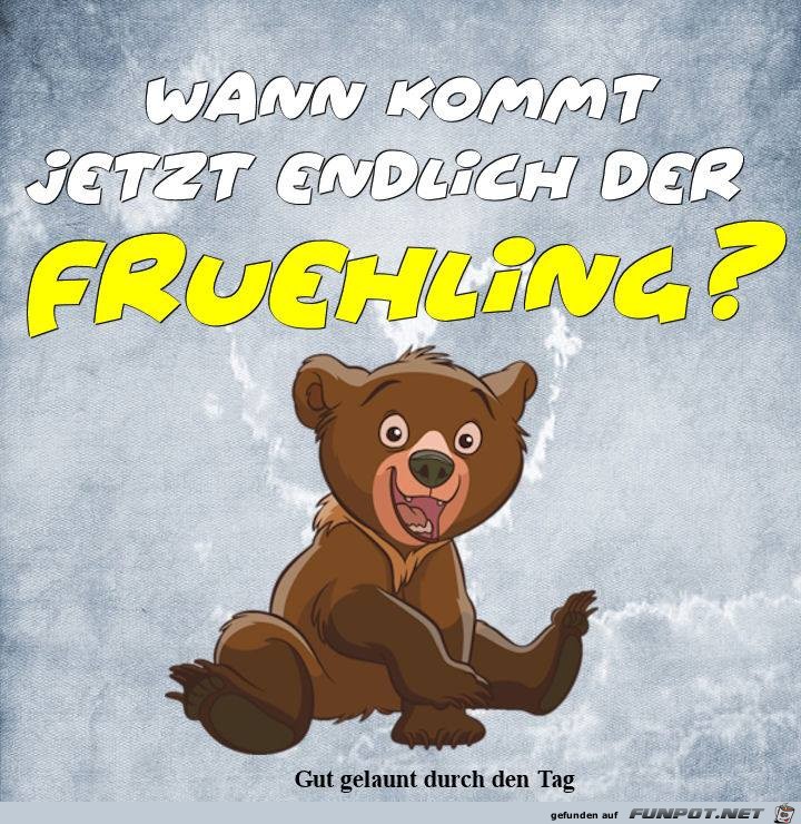 Wann kommt er endlich