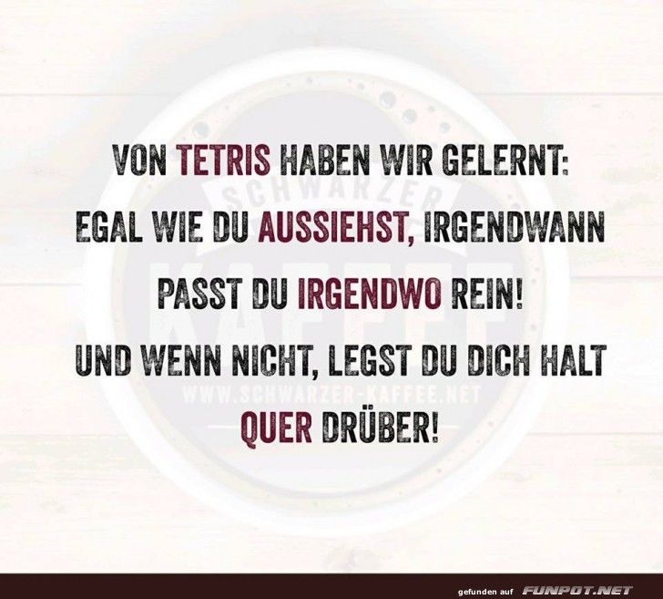 Tetris hat uns was gelehrt Tetris hat uns was gelehrt