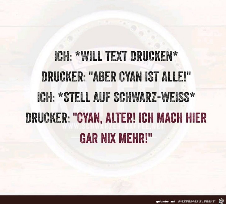 Typisch Drucker