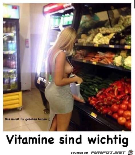 Vitamine sind wichtig