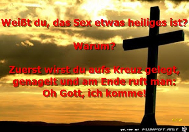 Weit du...