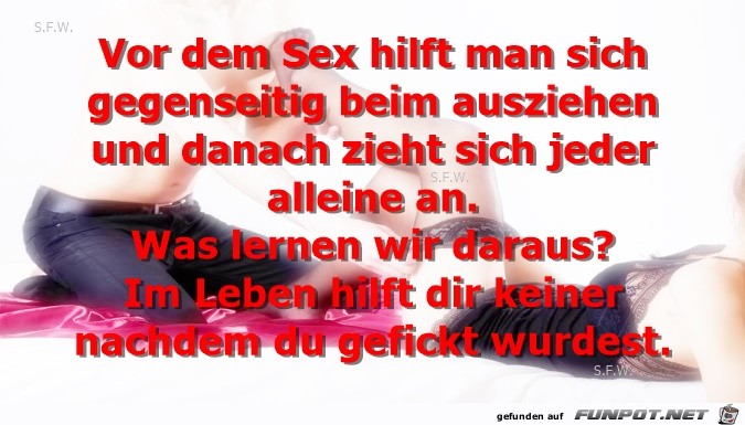 Vor dem Sex... Vor dem Sex...
