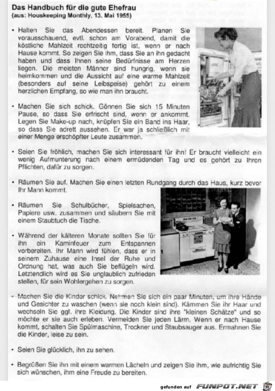 Das Handbuch für die gute Ehefrau Das Handbuch für die gute Ehefrau