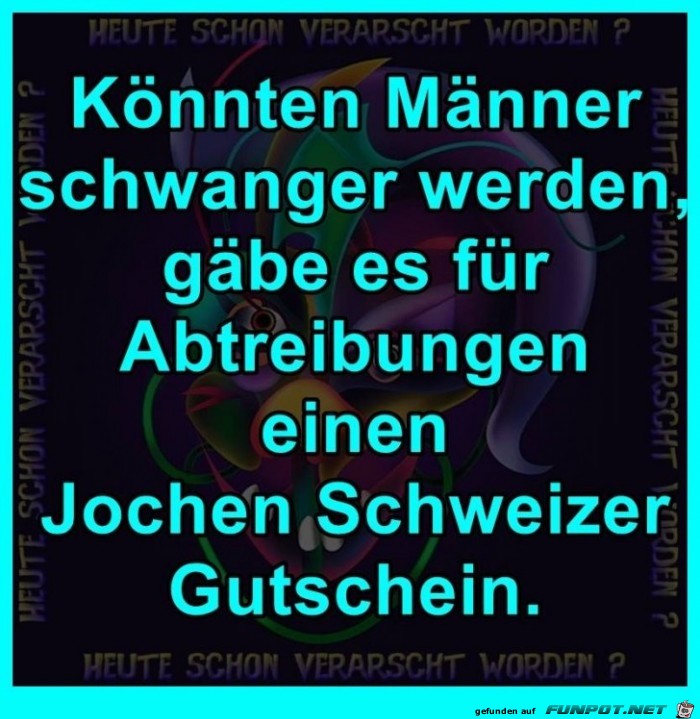 Könnten Männer schwanger werden Könnten Männer schwanger werden