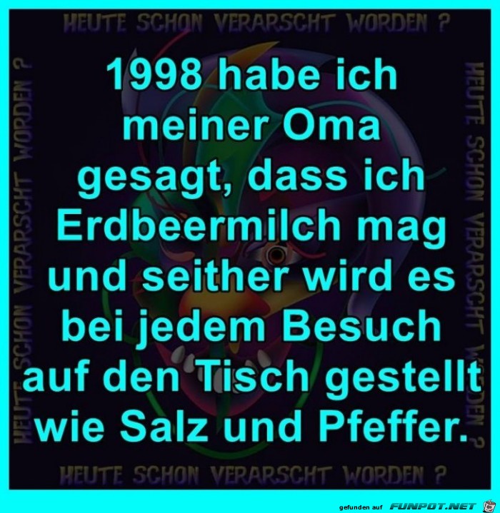 Oma vergisst nicht Oma vergisst nicht