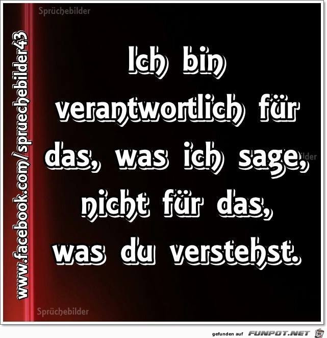 Bin verantwortlich Bin verantwortlich