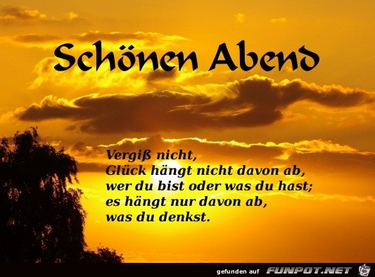 Schoener Abend Schoener Abend