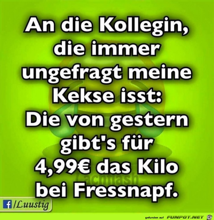 An die Kollegin An die Kollegin