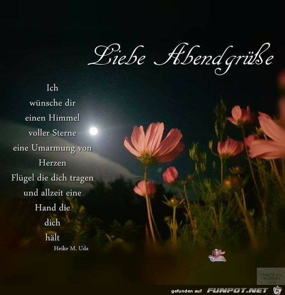 Liebe Abendgruesse