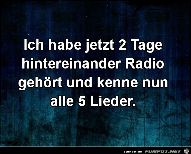 Genau so ist das Genau so ist das