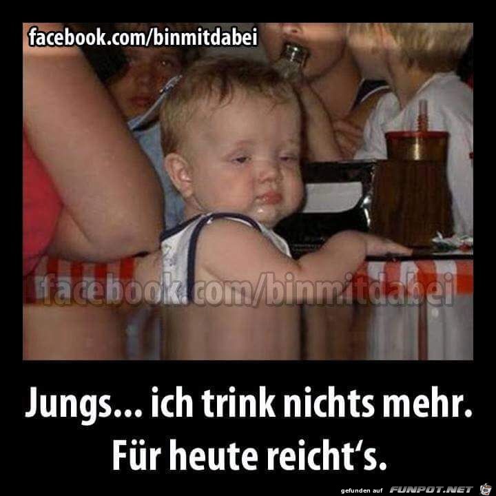 ich trink nichts mehr ich trink nichts mehr