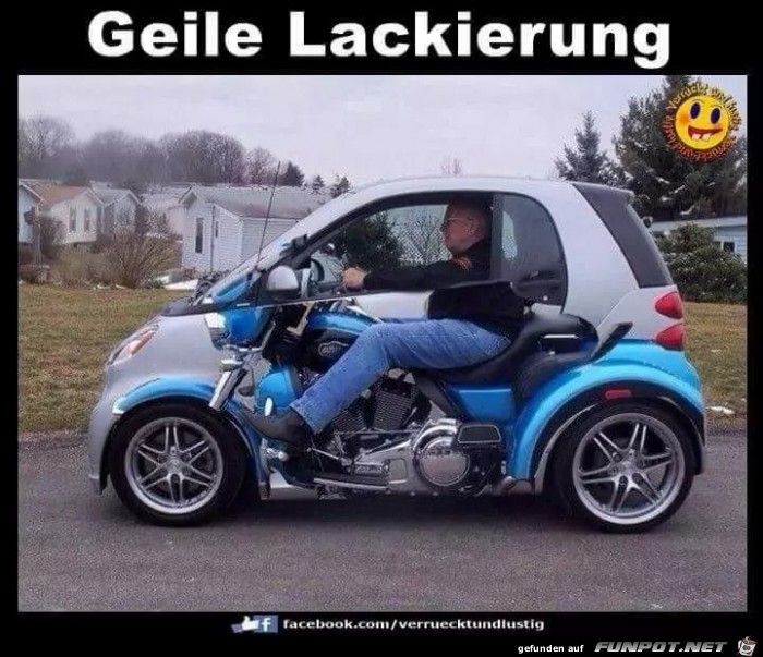 Geile Lackierung