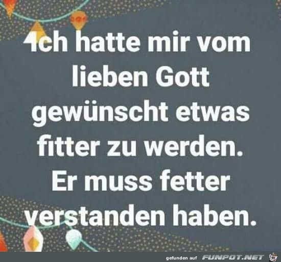 Lieber Gott...