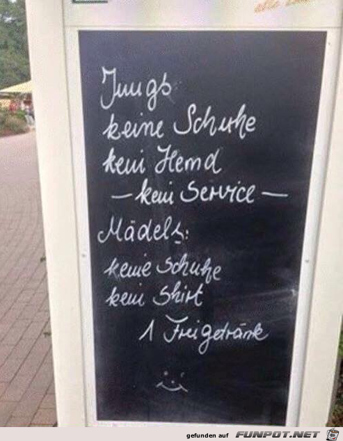 Tolle Gleichberechtigung Tolle Gleichberechtigung