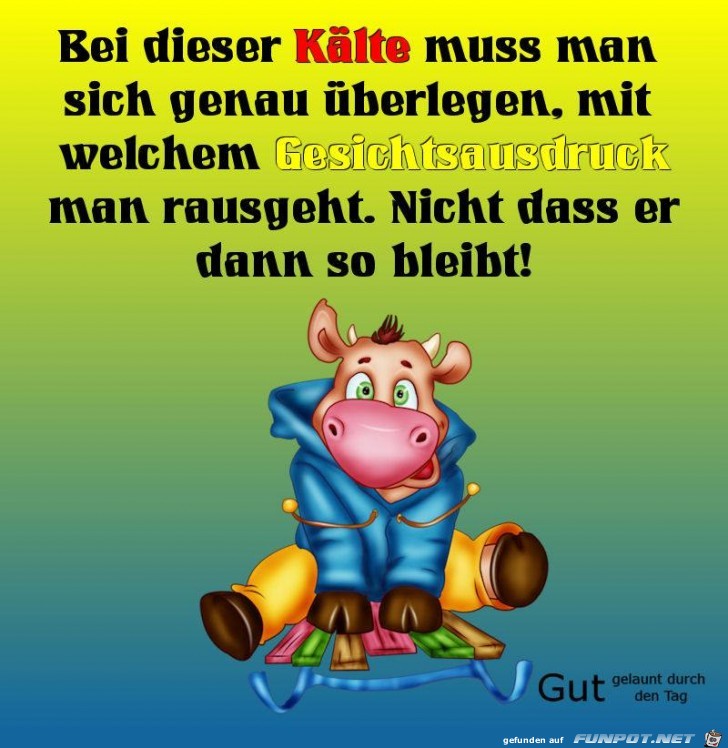 Bei dieser Kaelte Bei dieser Kaelte