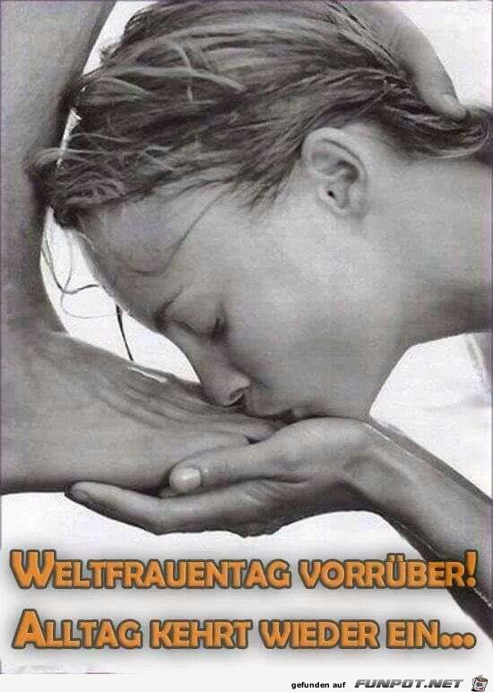 Weltrauentag ist vorrüber Weltrauentag ist vorrüber