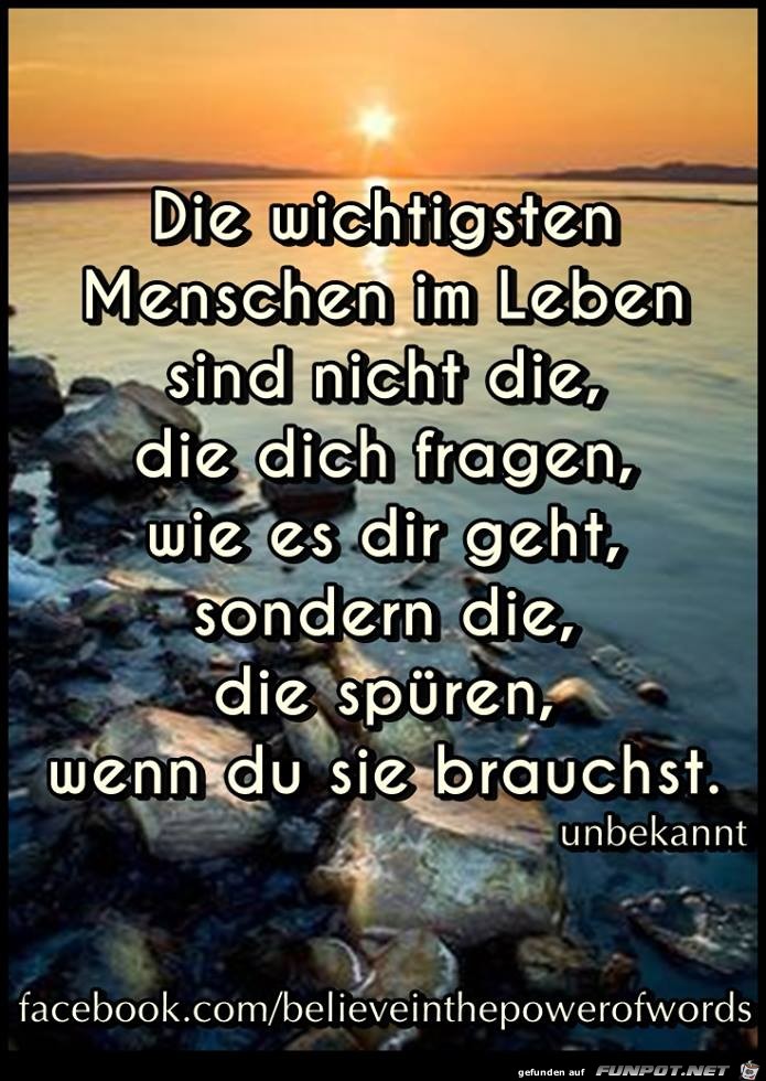 Die wichtigsten Menschen Die wichtigsten Menschen