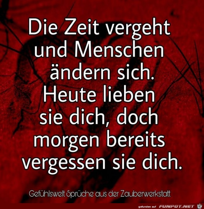 Die Zeit vergeht Die Zeit vergeht