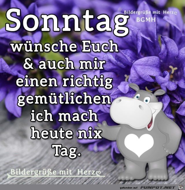 Sonntag Sonntag