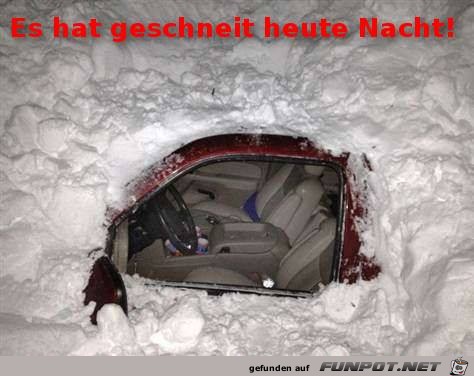 Hat geschneit Hat geschneit