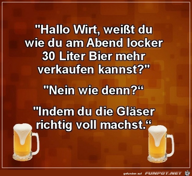 Hallo Wirt.. Hallo Wirt..