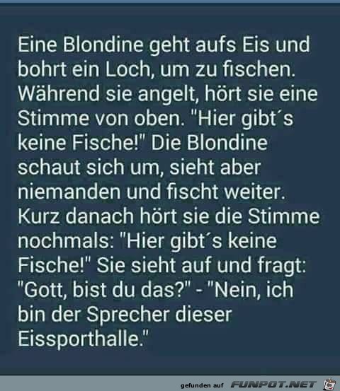 Blondinenwitz