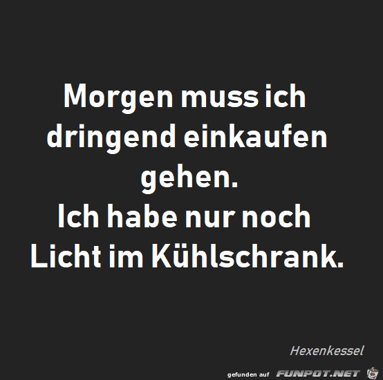Dringend einkaufen Dringend einkaufen