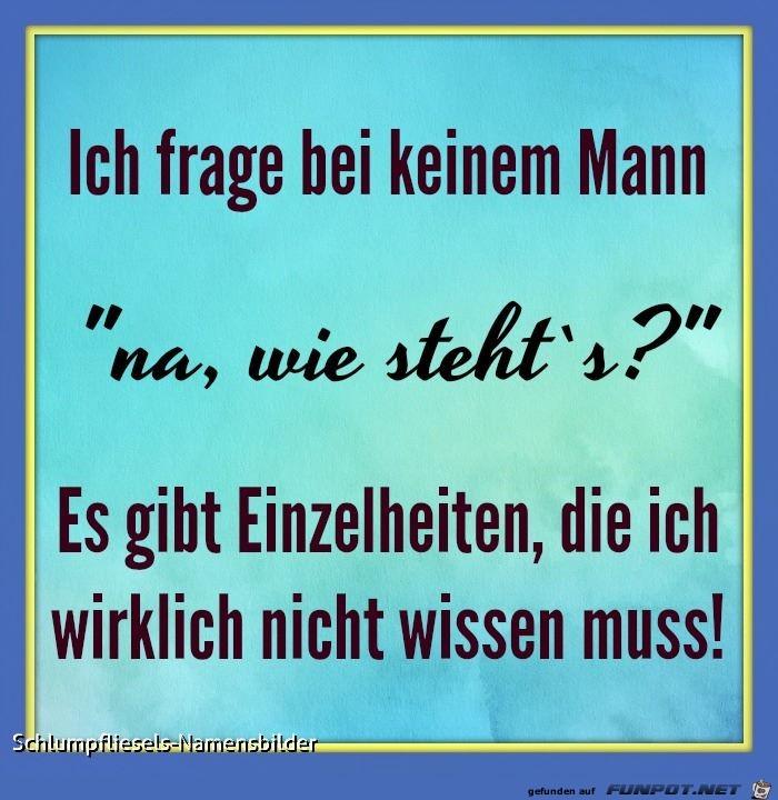 Frage bei keinen Mann Frage bei keinen Mann