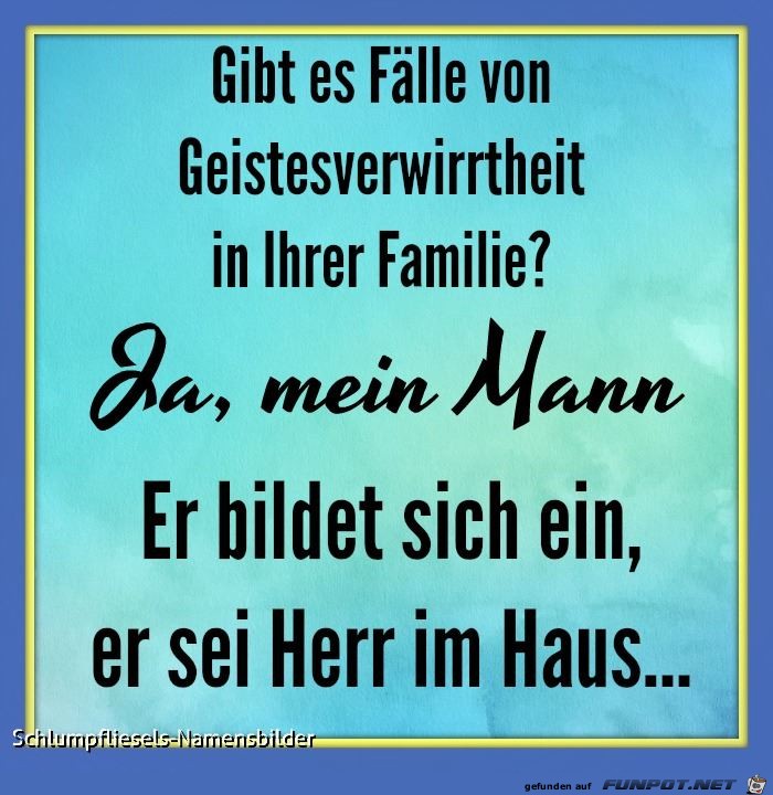 Geistesverwirrtheit Geistesverwirrtheit