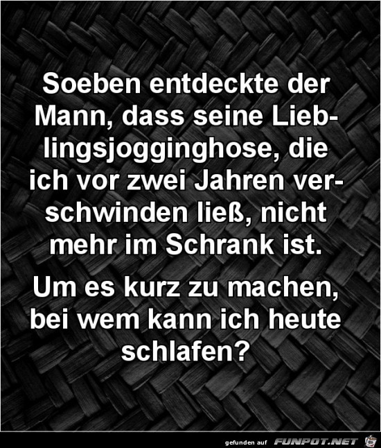 Die Lieblings-Jogginghose Die Lieblings-Jogginghose