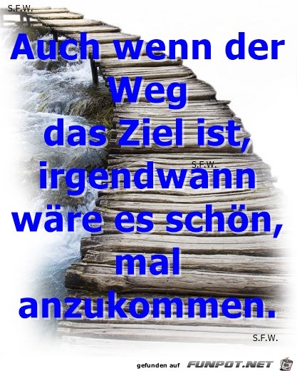 der weg der weg