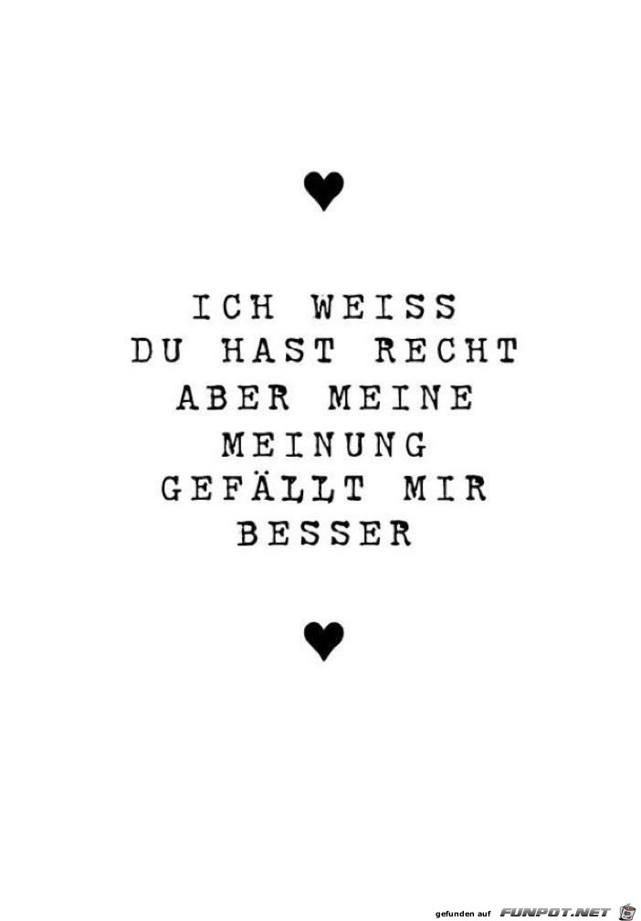 du hast recht du hast recht