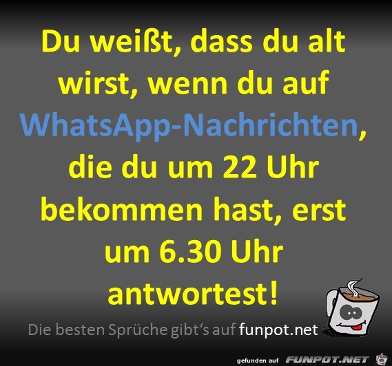 Alt werden Alt werden