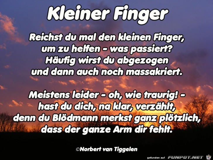 Kleiner Finger 2018