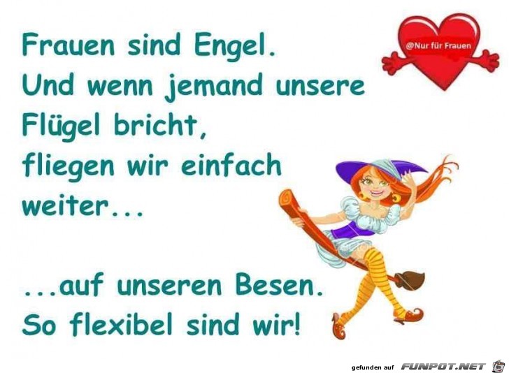 Frauen sind Engel